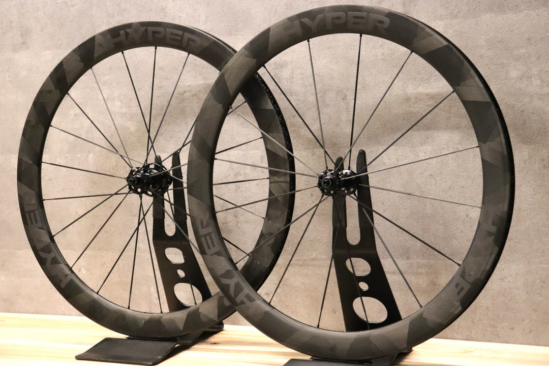 ウィンスペース WINSPACE ルンハイパー LUN HYPER 50 RIM カーボン チューブレスレディ ホイールセット シマノ 11/12S 19C 【さいたま浦和店】