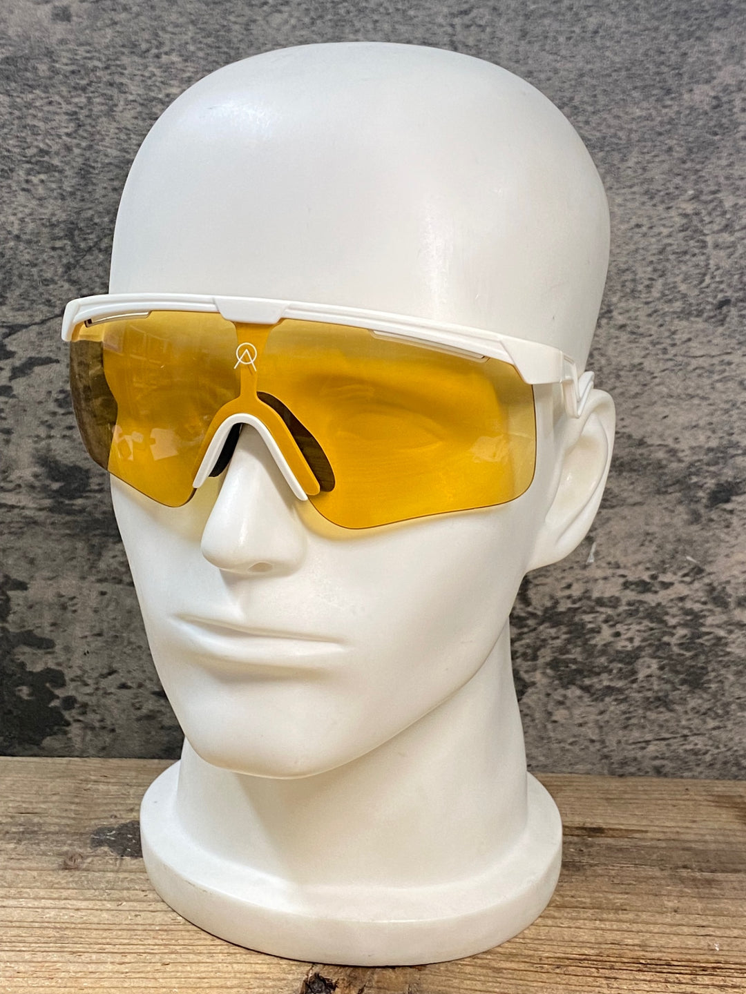 JY692 アルバオプティクス ALBA OPTICS STRATOS サングラス アイウェア 白 VZUM レンズ付属 ※レンズ傷