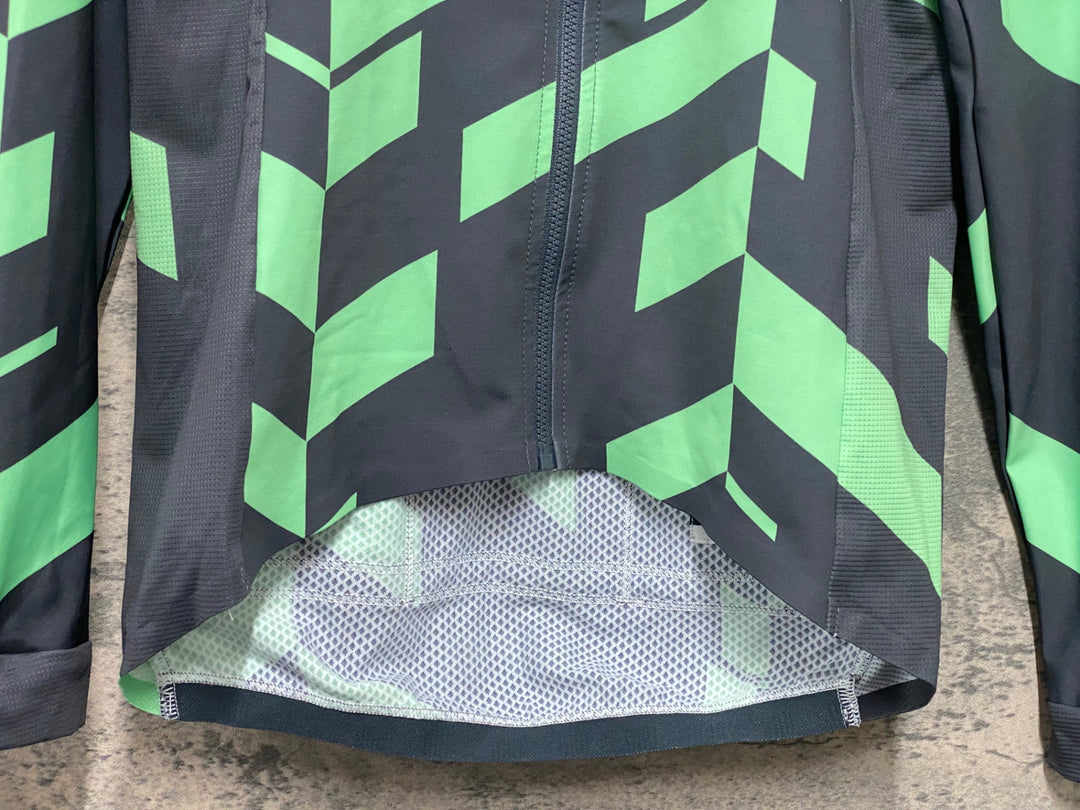 JG267 ラファ Rapha PRO TEAM LONG SLEEVE JERSEY 長袖 サイクルジャージ 緑 M