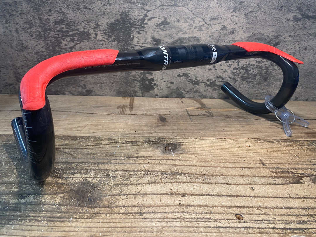 JE548 ボントレガー BONTRAGER プロ アイソコア PRO ISOCORE VR-CF ROAD HANDLEBAR 420mm 31.8mm カーボン