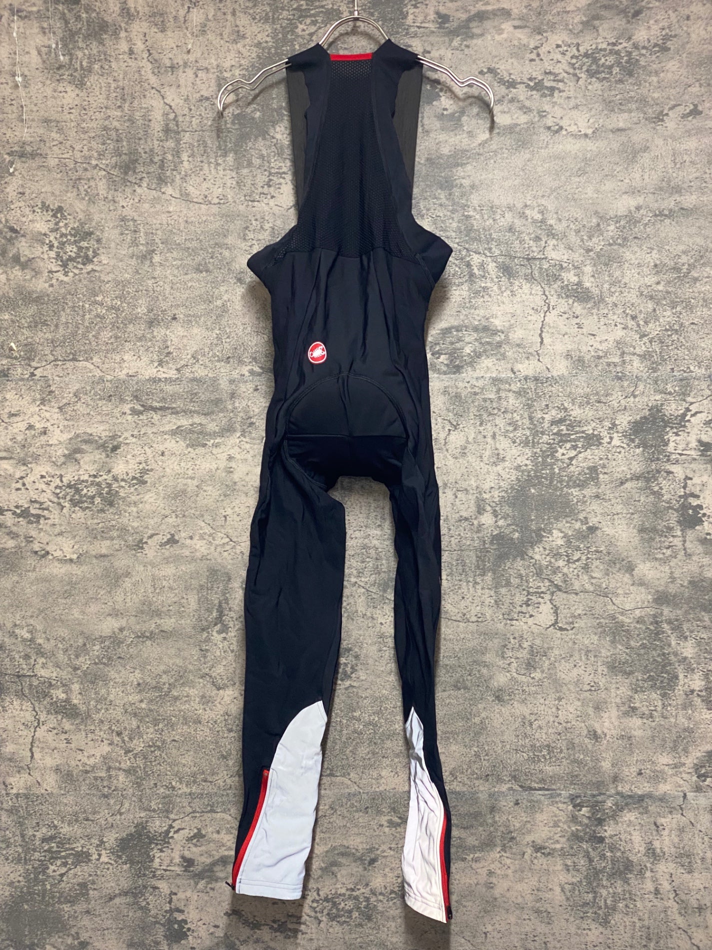 JS471 カステリ CASTELLI NANOFLEX PRO BTIGHT ビブタイツ 黒 S 裏起毛