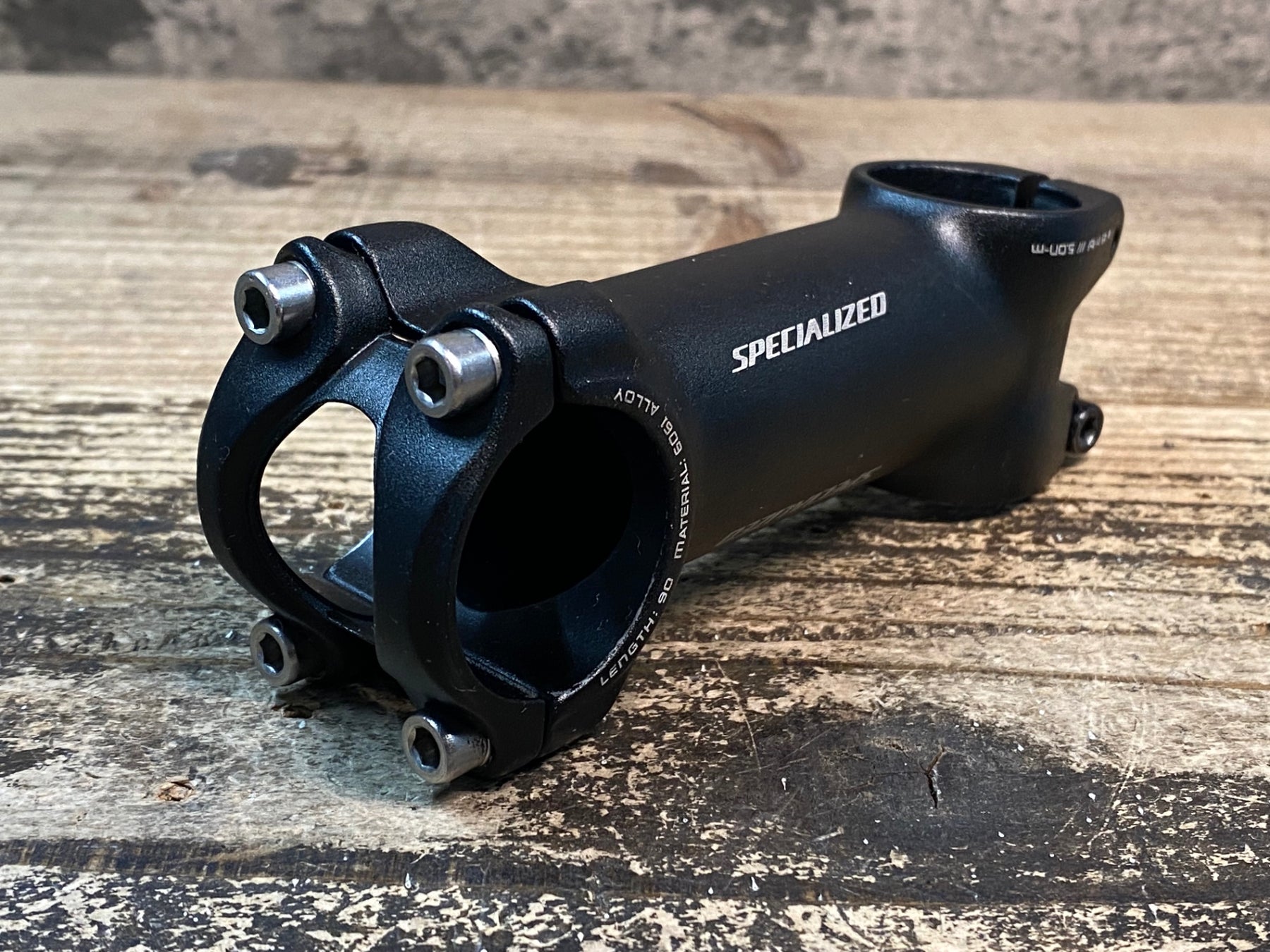 S-WORKS ステム　９０mm specialized スペシャライズド Specialized S-Works ステム 黒 90mm 6° 【公式通販】