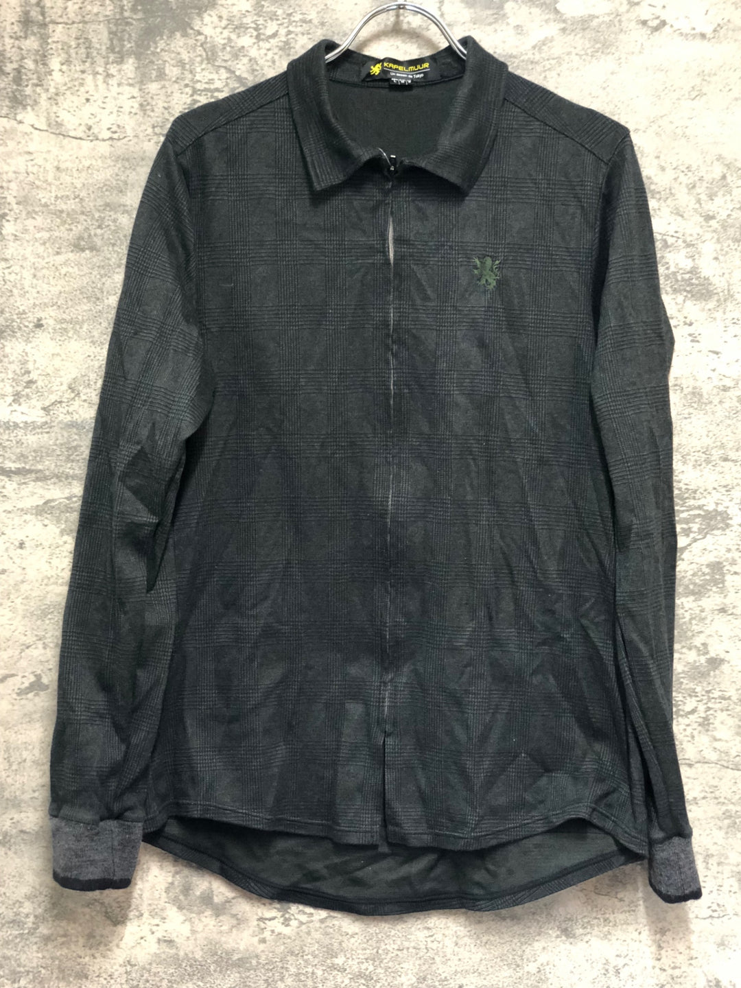 KE193 カペルミュール KAPELMUUR 長袖 サイクルシャツ 黒 ASIA L