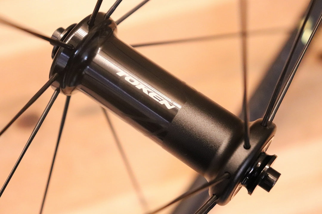 トーケン TOKEN DHUEZZ アルミ クリンチャー ホイールセット シマノ 11S/12S 18C 【芦屋店】