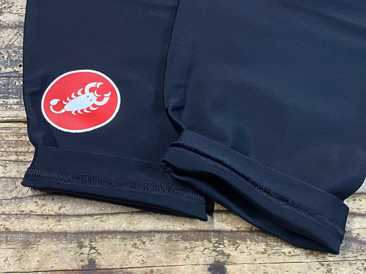 JT390 カステリ Castelli ニーカバー 黒 M