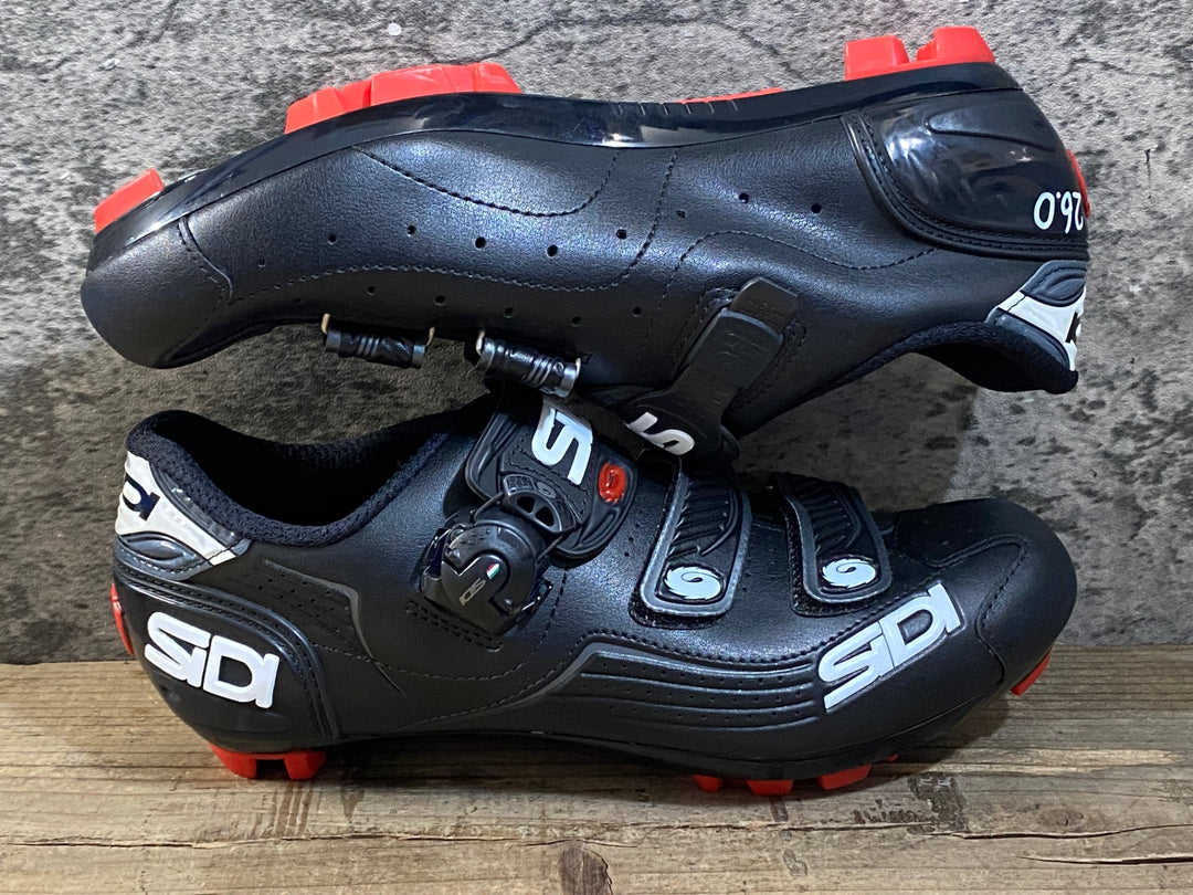 KG409 シディ SIDI TRACE MTB ビンディングシューズ 2穴 ブラック EU42 ※ペン字あり