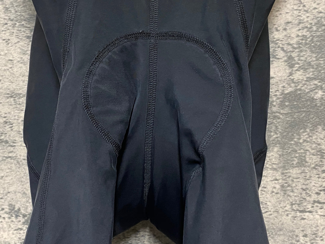 KE082 ラファ Rapha PRO TEAM BIB SHORTS Ⅱ ビブショーツ 黒 黃 S