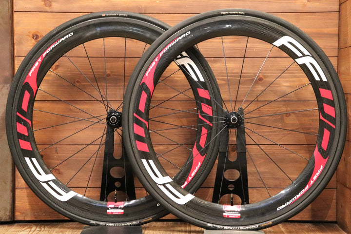 ファストフォワード FFWD F6R カーボン チューブラー ホイールセット シマノ11S/12S 【東京南麻布店】