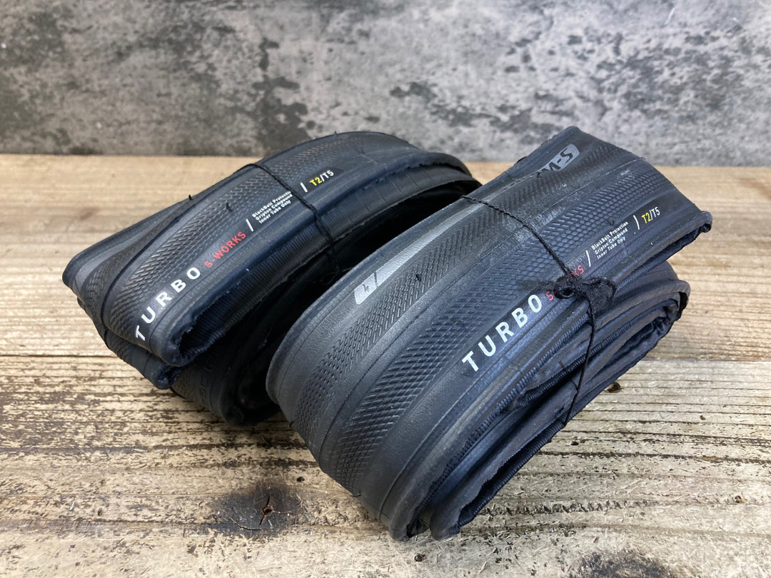 JT740 スペシャライズド SPECIALIZED S-WORKS TURBO T2/T5 タイヤ クリンチャー 700x26C 2本セット 未使用