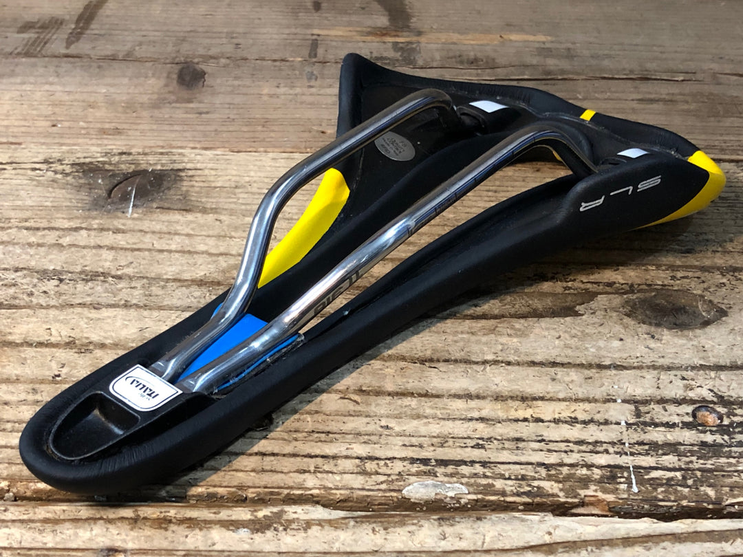 JT039 セライタリア selle italia SLR SUPERFLOW L3 TDF サドル 黒 黄 145mm Ti316 Tour de France SPECIAL EDITION