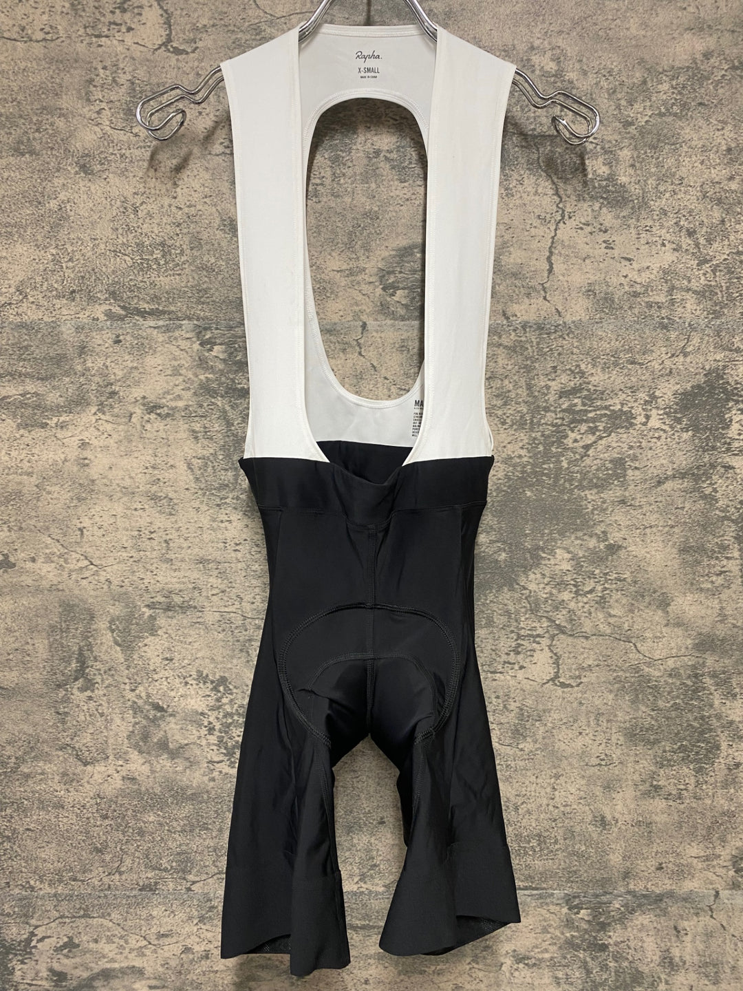JE182 ラファ Rapha CORE BIB SHORTS ビブショーツ ブラック ホワイト XS