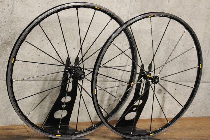 マビック MAVIC アールシス プレミアム R-SYS PREMIUM アルミ クリンチャー ホイールセット カンパ 12/11S ナローリム 15C 【福岡店】