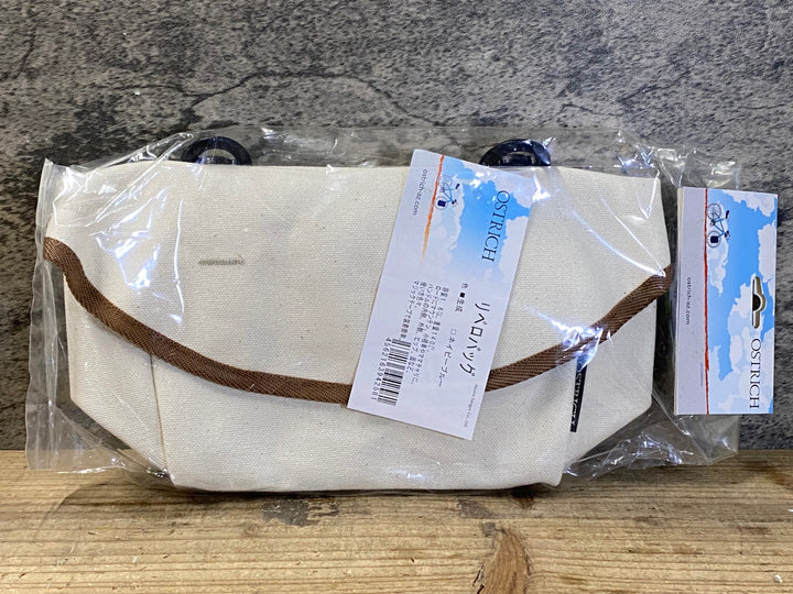 JR962 オーストリッチ OSTRICH リベロバッグ Libero bag ハンドルバーバッグ 白