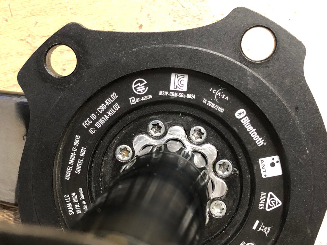 KK125 スラム SRAM フォース FORCE AXS パワーメーター クランクアーム セット 170mm 動作確認済