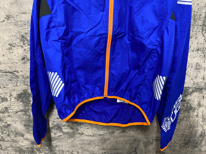 KD873 dhb 長袖 サイクルジャケット 青 M
