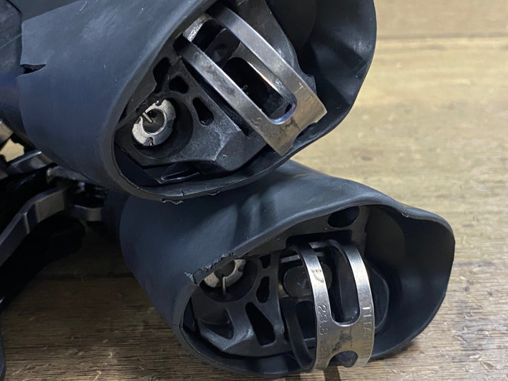 KI923 シマノ SHIAMNO デュラエース DURA-ACE ST-9001 2×11S 左右セット 右レバー変速滑り ジャンク