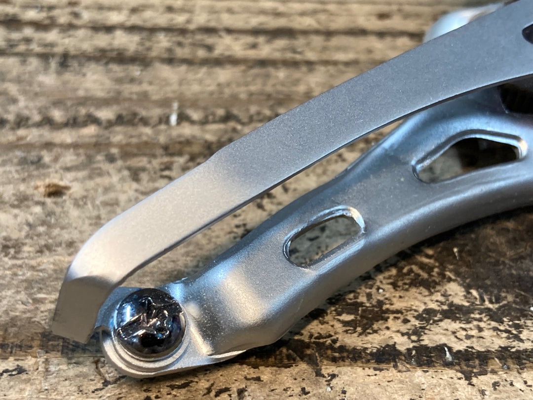 JR429 カンパニョーロ CAMPAGNOLO ATHENA FD11-AT2B フロントディレイラー 直付け シルバー