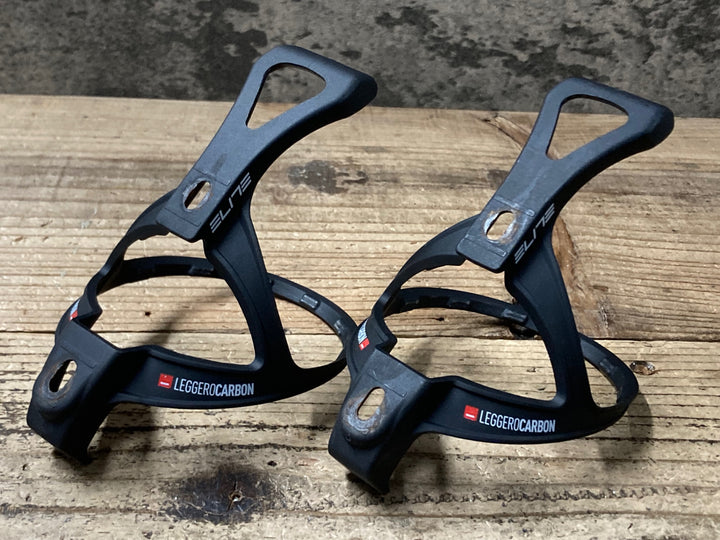 KD058 エリート ELITE LEGGERO CARBON カーボンボトルケージ 2個セット