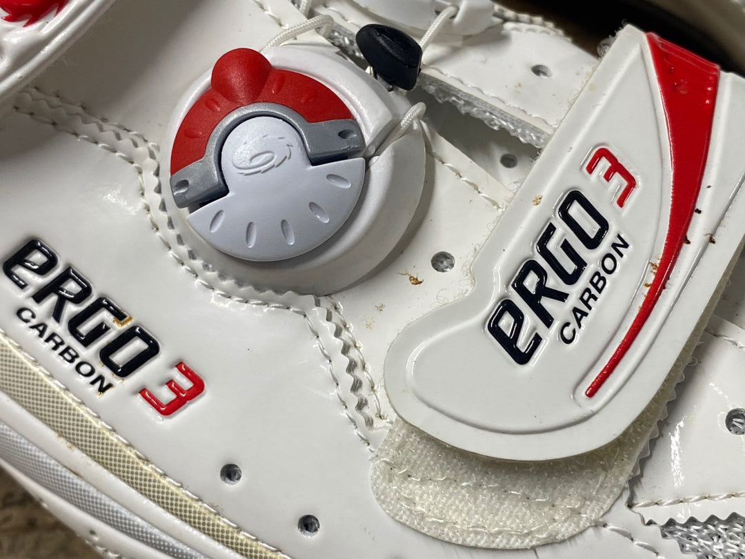 KI022 SIDI エルゴ カーボン ERGO3 CARBON ビンディングシューズ LOOK 白 EU44