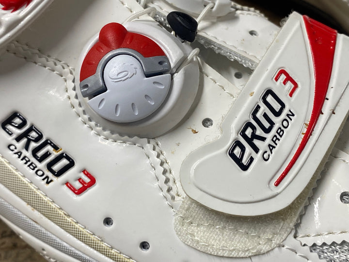 KI022 SIDI エルゴ カーボン ERGO3 CARBON ビンディングシューズ LOOK 白 EU44