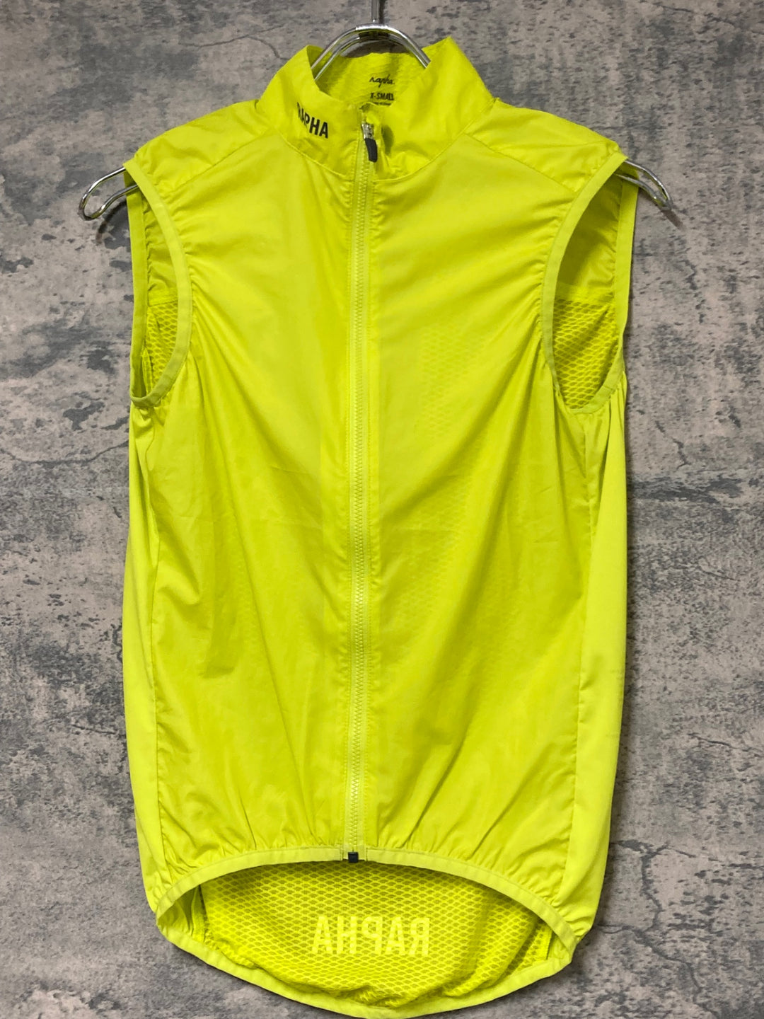 JW714 ラファ Rapha PRO TEAM LIGHTWEIGHT GILET サイクルベスト ジレ 黄 XS