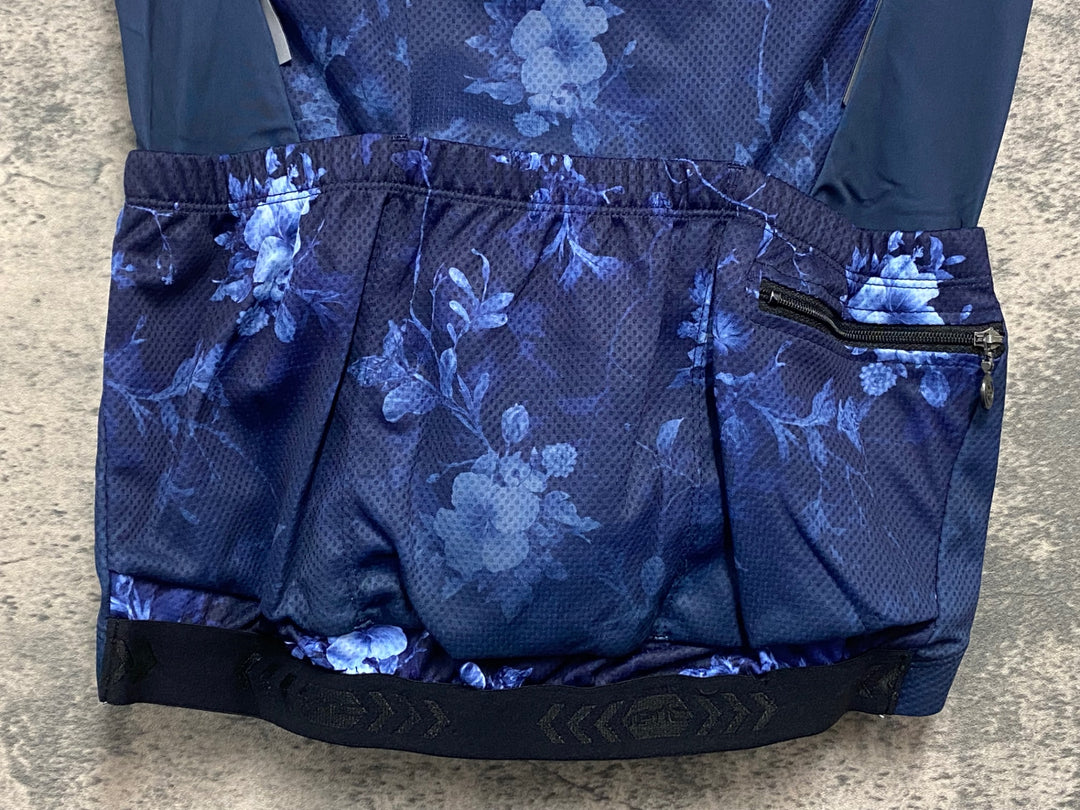 JV996 レリック reric Ador Standerd Jersey 半袖 サイクルジャージ S 紺 レディース