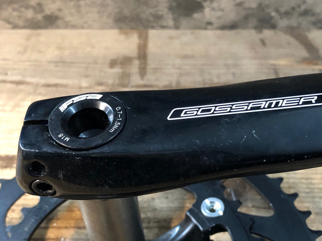 JX503 FSA GOSSAMER クランクセット 172.5mm 50/34T