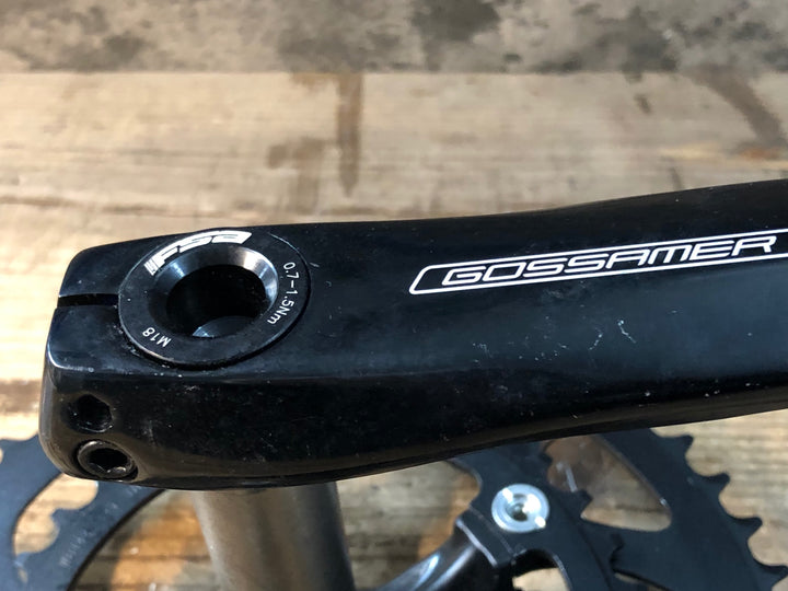 JX503 FSA GOSSAMER クランクセット 172.5mm 50/34T