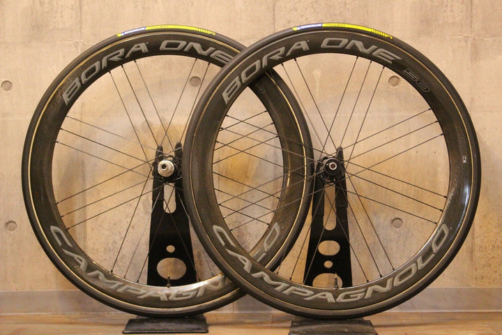 カンパニョーロ CAMPAGNOLO ボーラワン ディスク BORA ONE 50 DB カーボン チューブラー ホイールセット シマノ 11/12S【名古屋店】