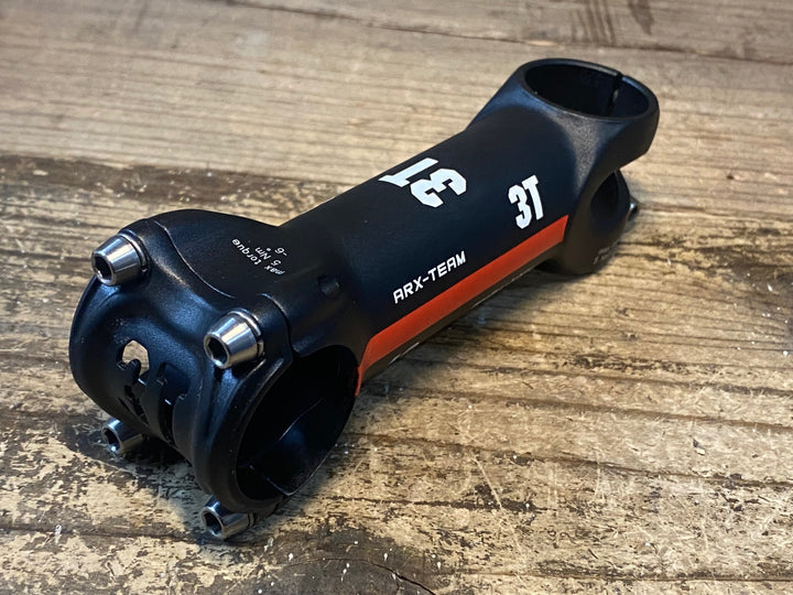 JL018 3T ARX-TEAM アルミ ステム 黒 赤 110mm Φ31.8 OS -6°