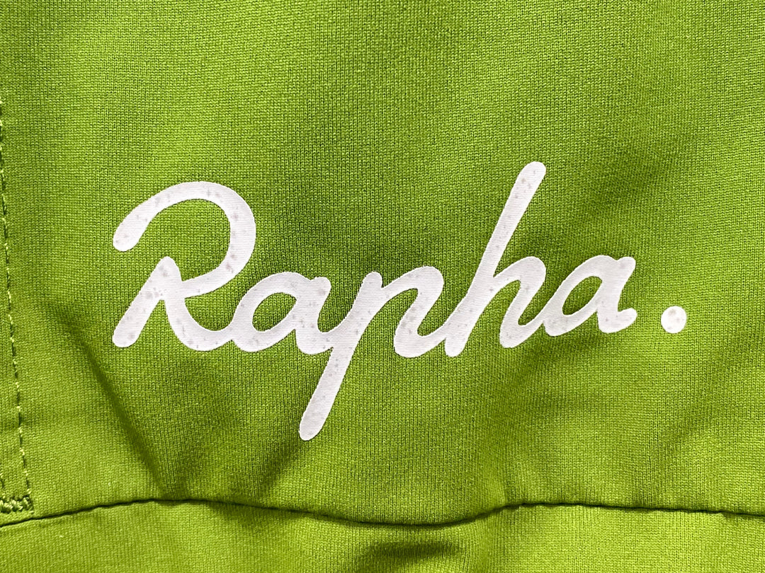 KA302 ラファ Rapha CORE LIGHTWEIGHT JERSEY 半袖 サイクルジャージ 緑 XS ※汚れ