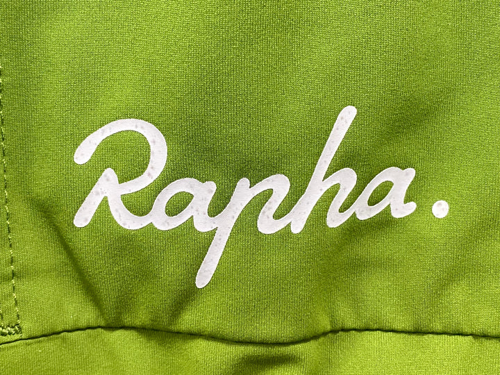 KA302 ラファ Rapha CORE LIGHTWEIGHT JERSEY 半袖 サイクルジャージ 緑 XS ※汚れ