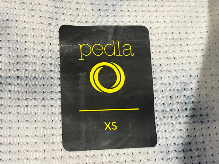 KB624 ペドラ pedla 半袖 サイクルジャージ 黒 白 XS