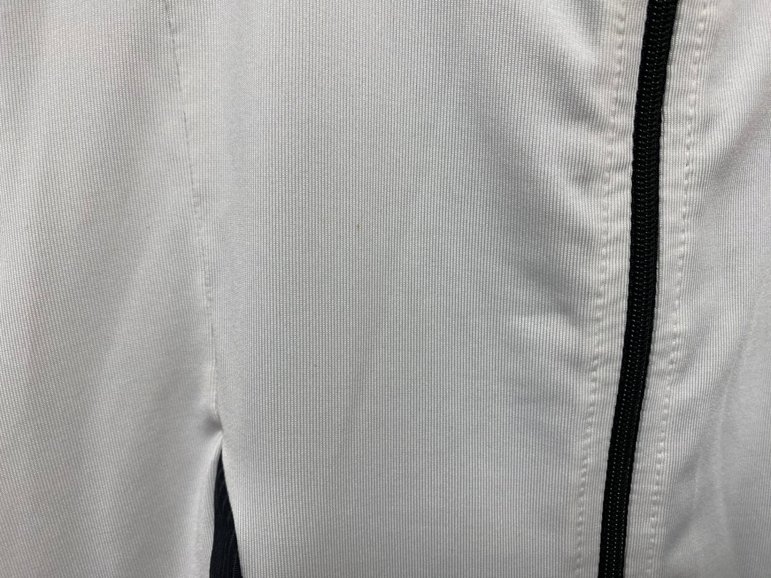 JS658 カステリ CASTELLI 半袖 サイクルジャージ 白 黒 赤 M