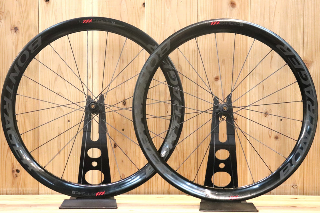 ボントレガー BONTRAGER アイオロス AEOLUS XXX4 TLR DISC カーボン チューブレスレディ ホイールセット シマノ 11S/12S 【芦屋店】