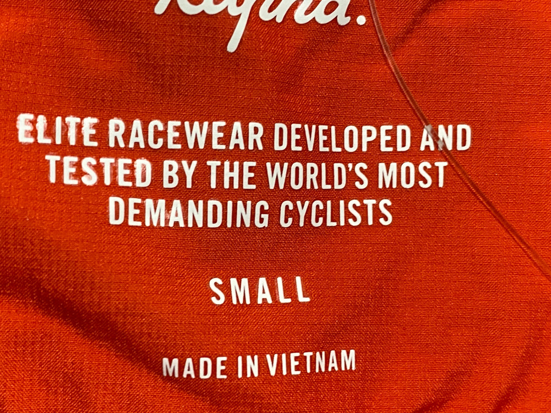 JZ973 ラファ Rapha PRO TEAM INSULATED RAIN JACKET 長袖 レインジャケット オレンジ S GORE-TEX 一部ほつれ