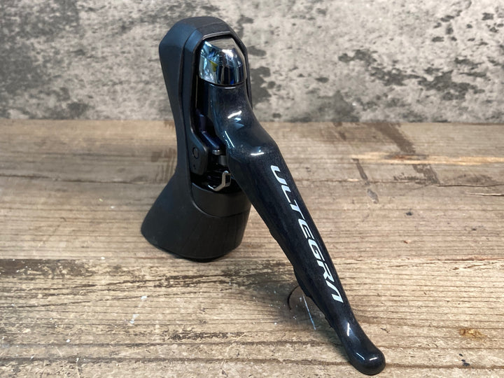 JI304 シマノ SHIMANO アルテグラ ULTEGRA ST-R8020 左 STIレバー 前期 油圧 ※固定クラックの為ジャンク