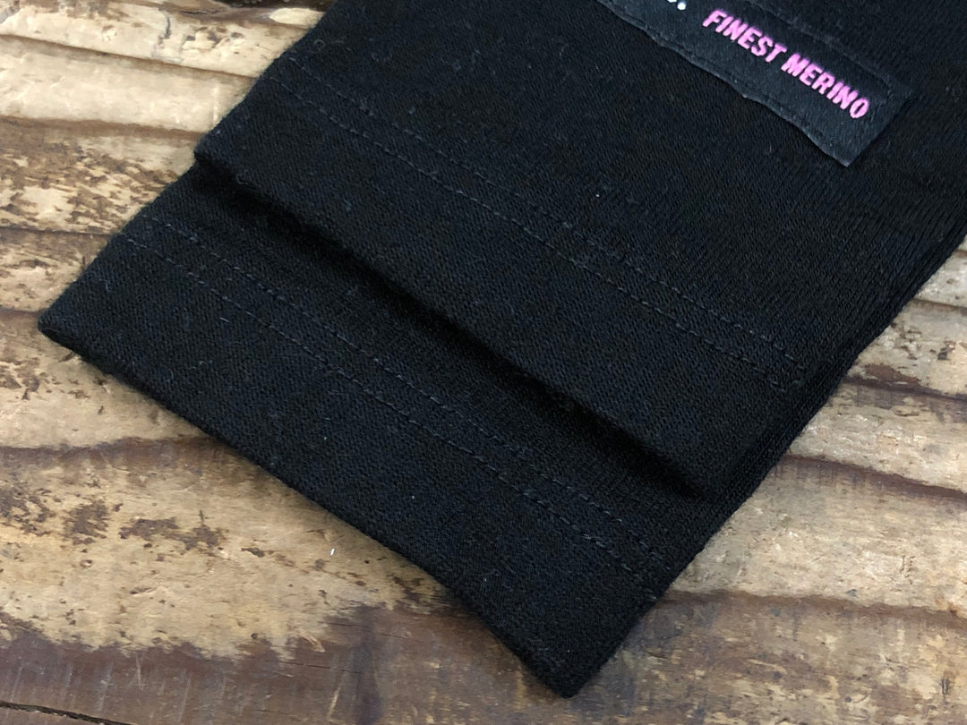 JY144 ラファ Rapha MERINO ARM WARMERS アームウォーマー 黒 M
