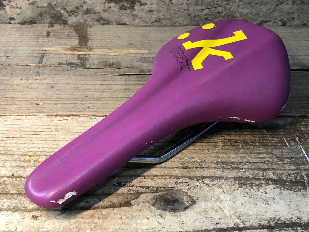 JR129 フィジーク fizik アンタレス ANTARES VS TEST サドル 140mm kiumレール パープル ※破れ