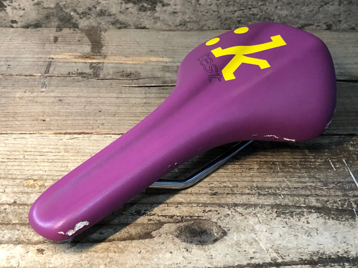 JR129 フィジーク fizik アンタレス ANTARES VS TEST サドル 140mm kiumレール パープル ※破れ