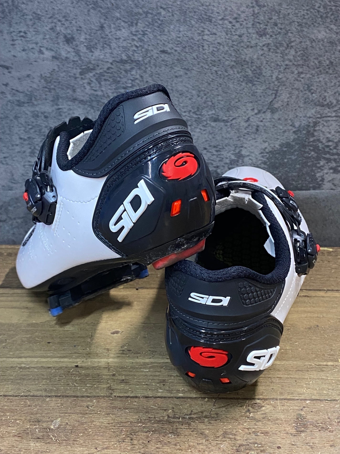 JV721 シディ SIDI CARBON TWELVE ビンディングシューズ 白 SPD-SL
