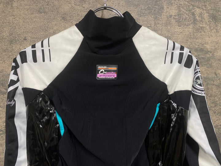 KM971 アソス assos iJ pompaDour S7 長袖 サイクルジャケット 黒白 S レディース