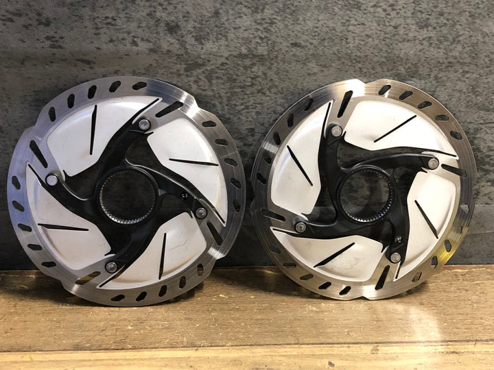KI661 シマノ SHIMANO SM-RT800 ディスクブレーキローター 前後セット Φ160 厚さ1.63/1.68mm