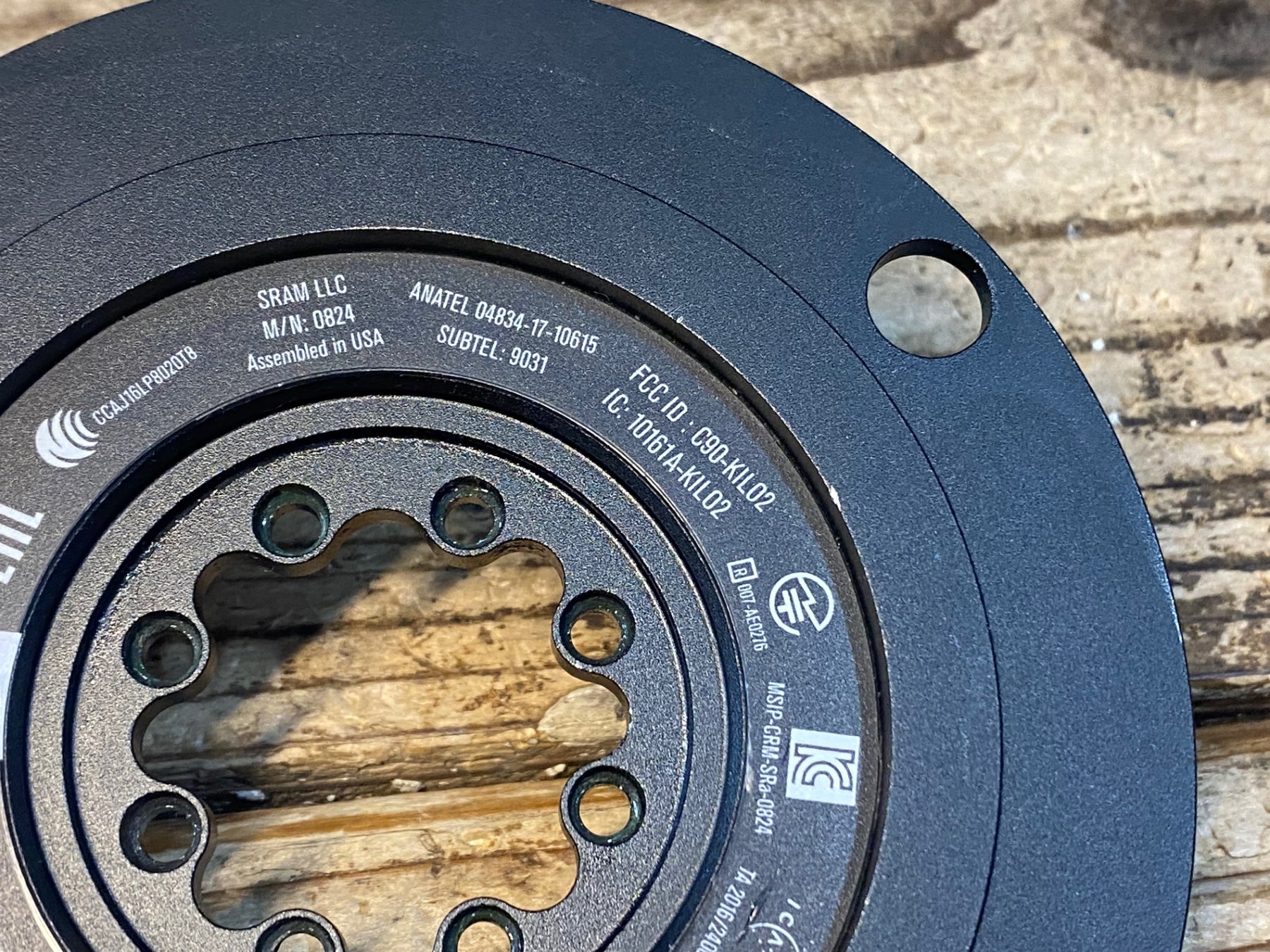JX484 Quarq DFour Power Meter Spider パワーメーター dub規格 接続