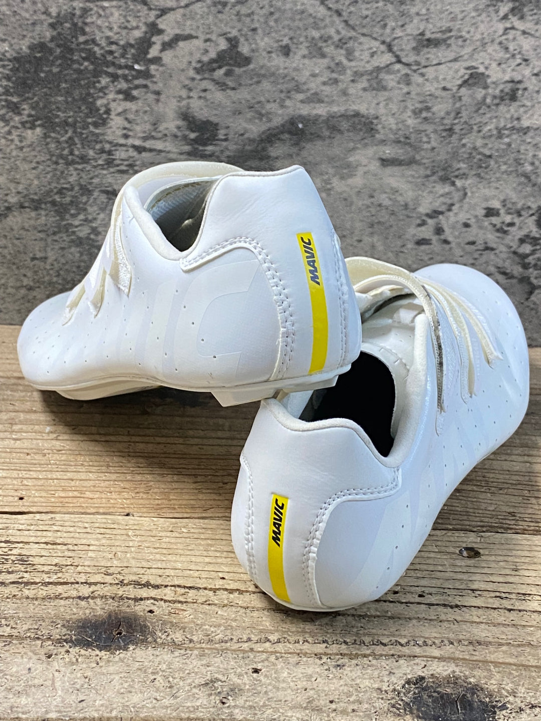 KA360 マヴィック MAVIC コスミック COSMIC ビンディングシューズ SPD-SL EUR41 1/3 白
