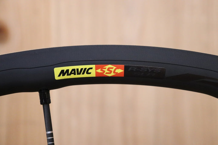 マヴィック MAVIC アールシス R-SYS SLR アルミ クリンチャー ホイールセット シマノ11S EXALITH 15C【芦屋店】