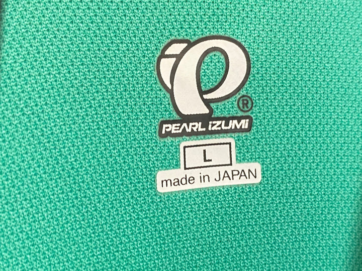 KL672 パールイズミ PEARL iZUMi 長袖 サイクルジャージ 緑白 L レディース