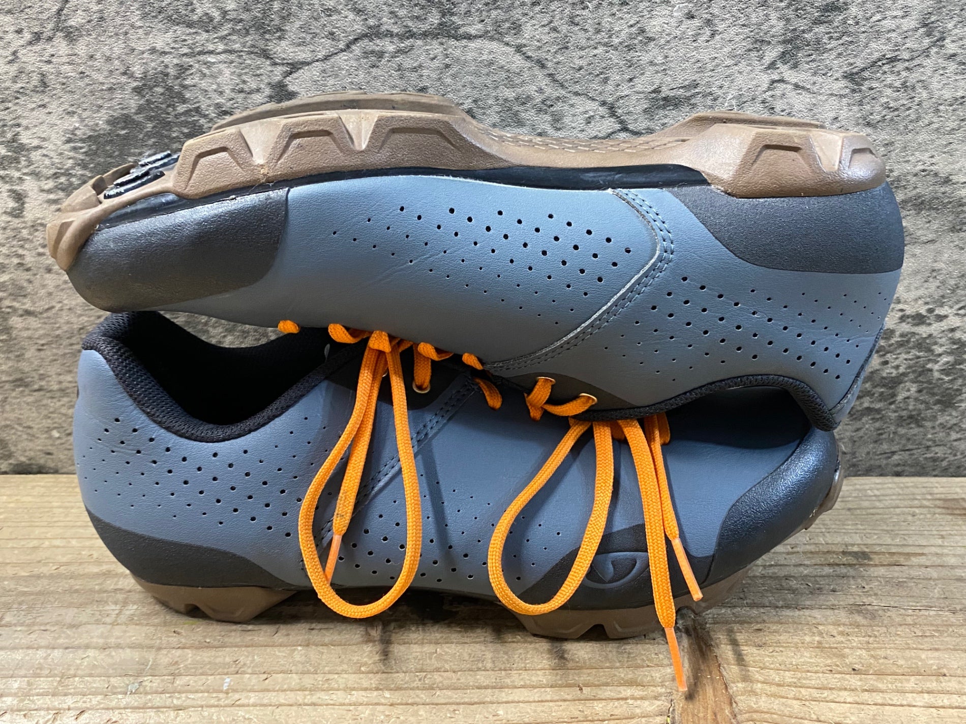 GIRO ジロ MTB ビンディングシューズ Carbide R II 42 JZ584 ジロ GIRO PRIVATEER LACE ビンディングシューズ 2穴 グレー