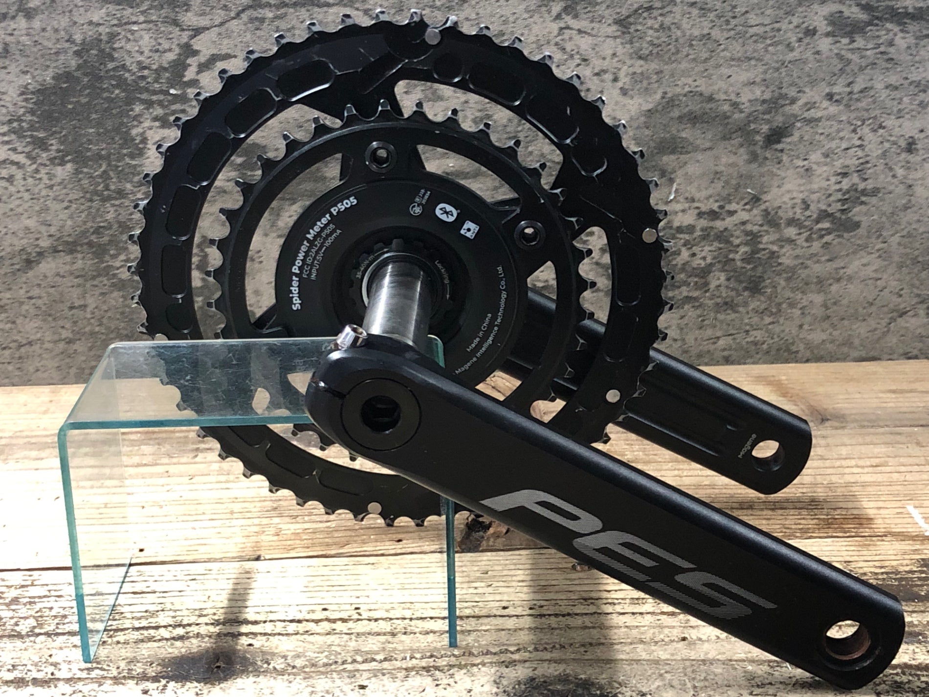 パーツ Magene pes-505 170mm PES-P505 Base スパイダー型パワーメーター │ GROWTAC