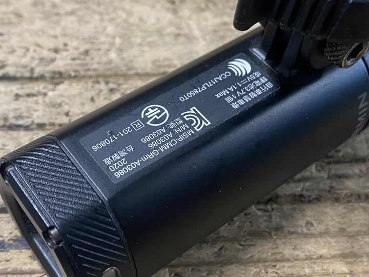 KA964 ガーミン GARMIN バリア VARIA UT800 フロントライト 点灯確認済